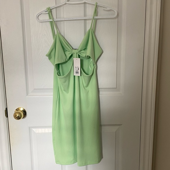Streetwear Society Neon Green Mini Dress Size XL - Picture 3 of 3